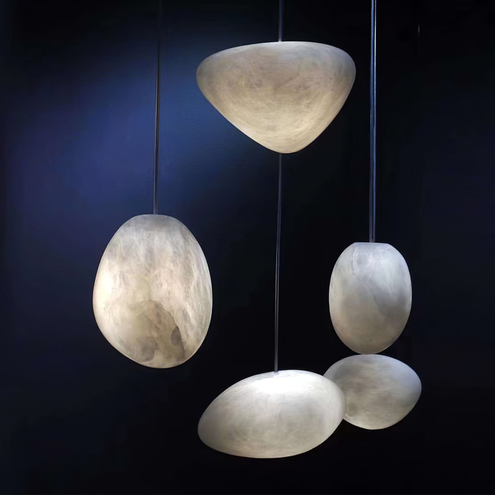 Pebbles Alabaster Pendant Lamp