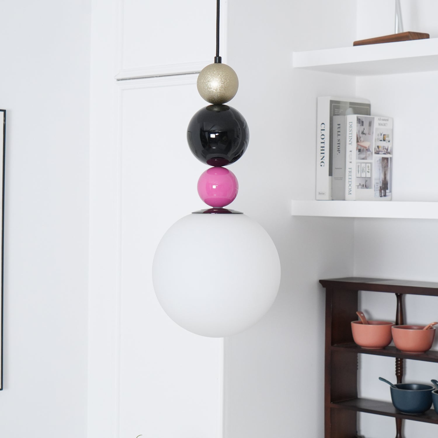 Round Balls Stacking Pendant Lamp