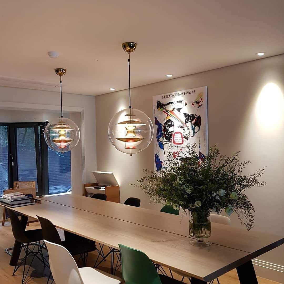 Round Sphere Pendant Lamp