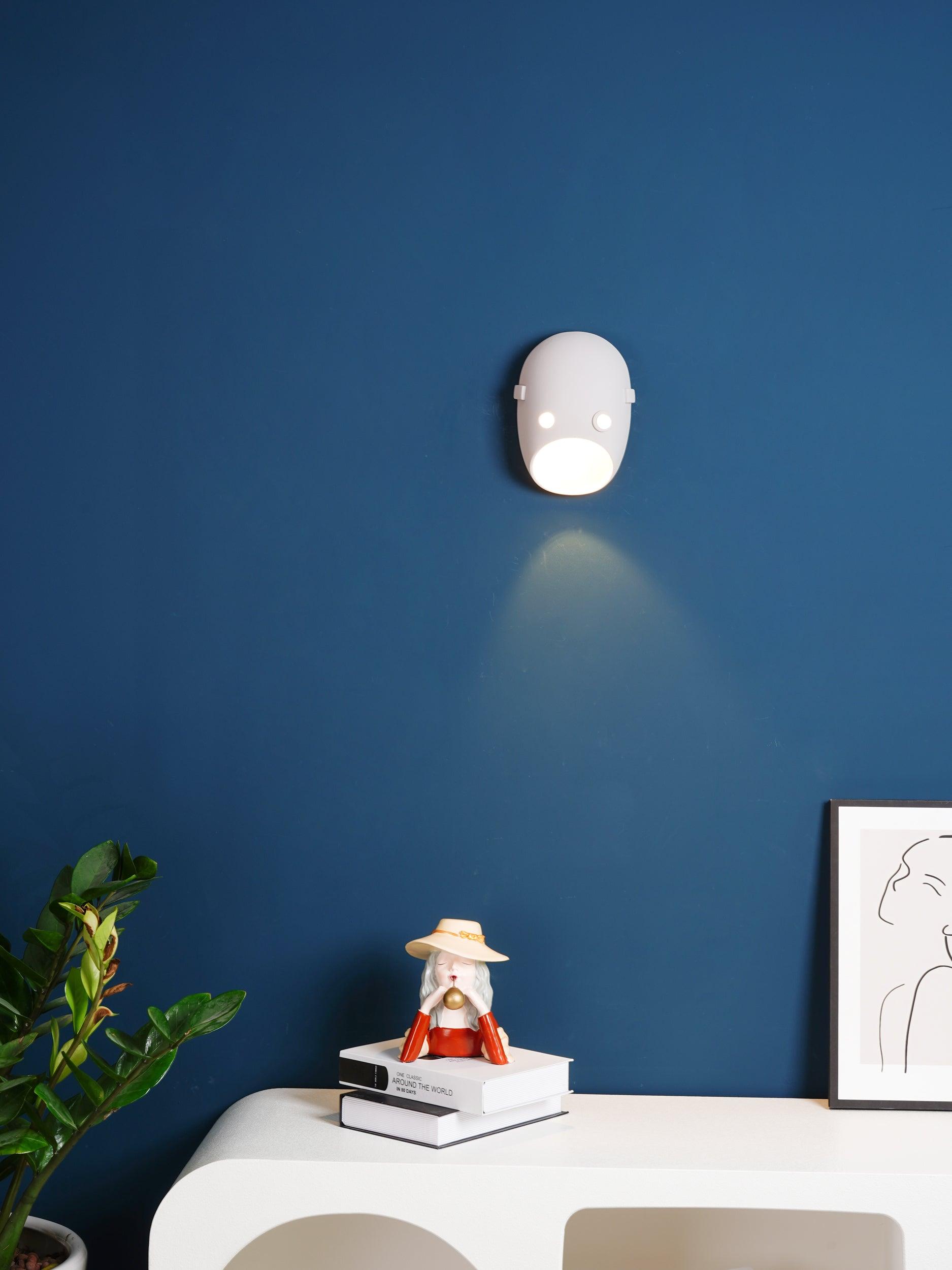 Mask Wall Light