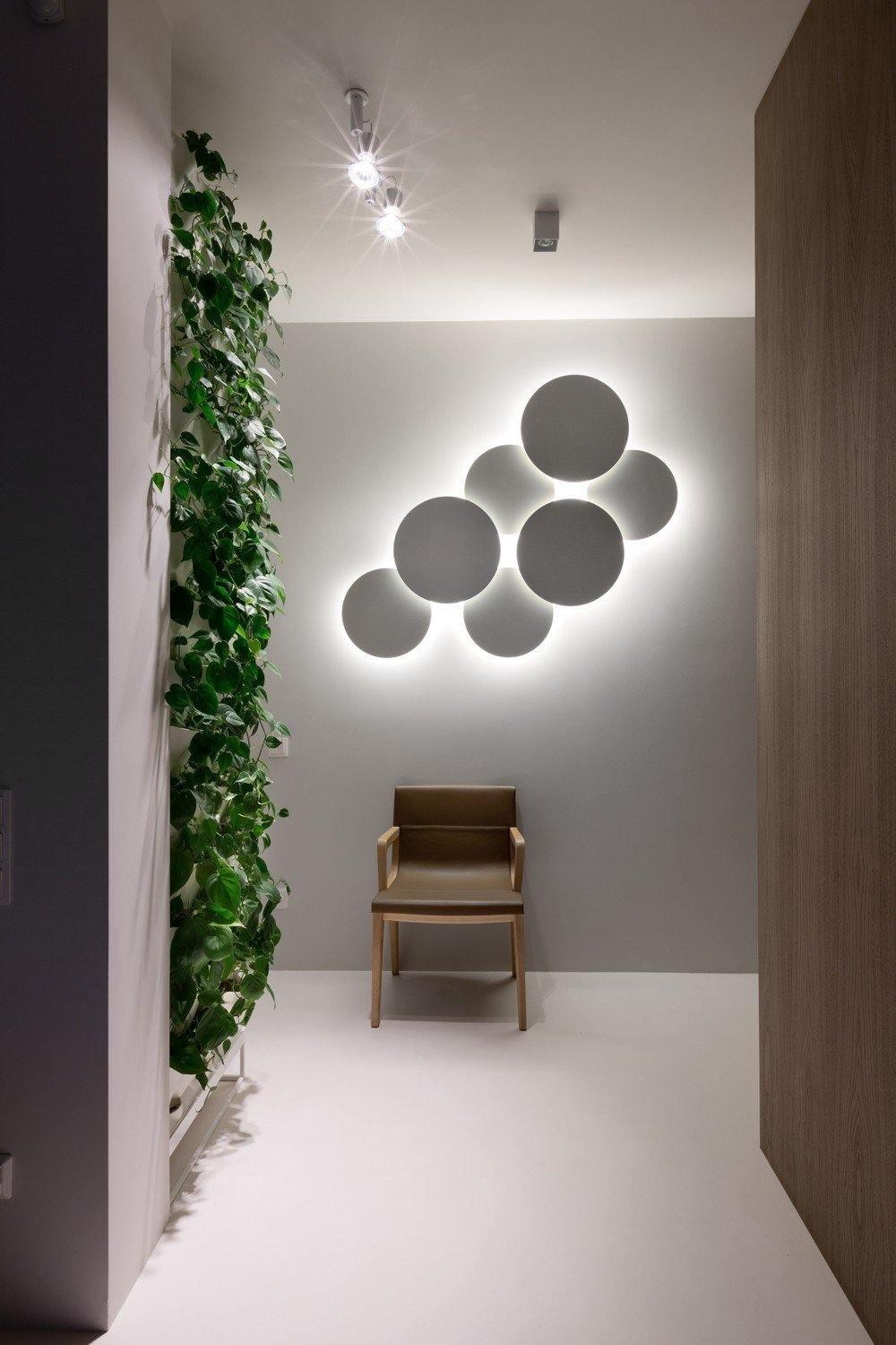 Geometric Disc Wall Lamp