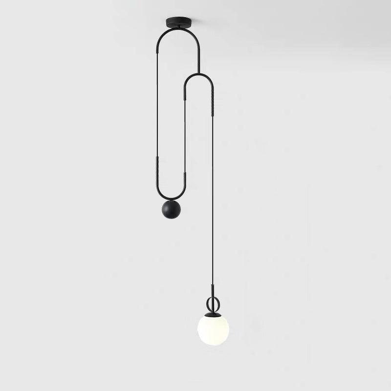 Glass Ball Pendant Lamp