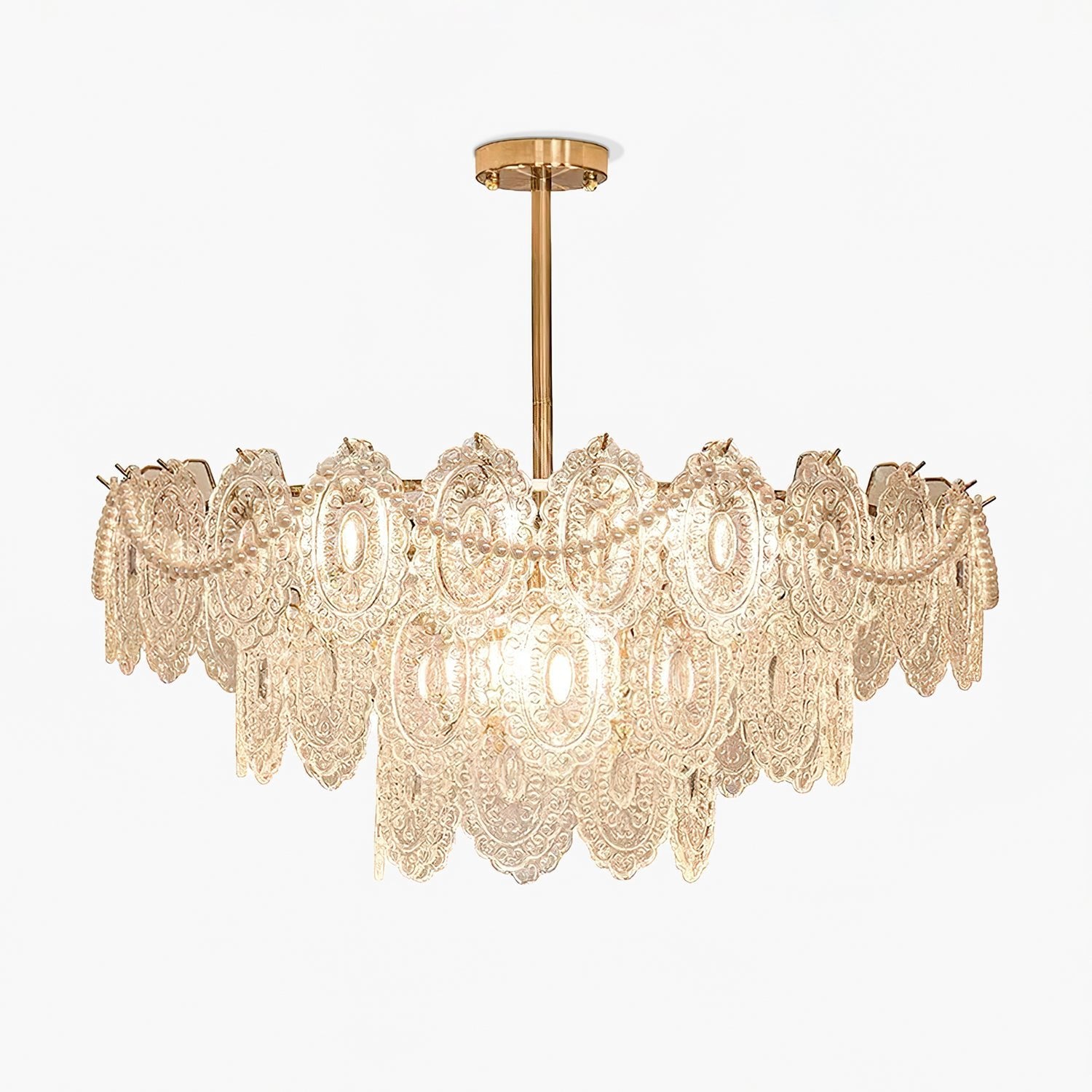 Wave Pearl Chandelier