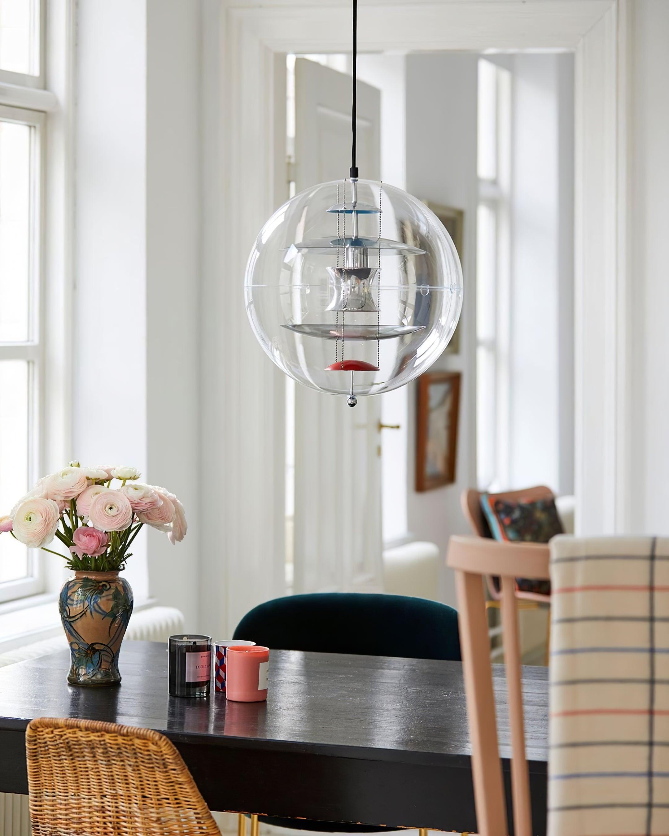 Round Sphere Pendant Lamp