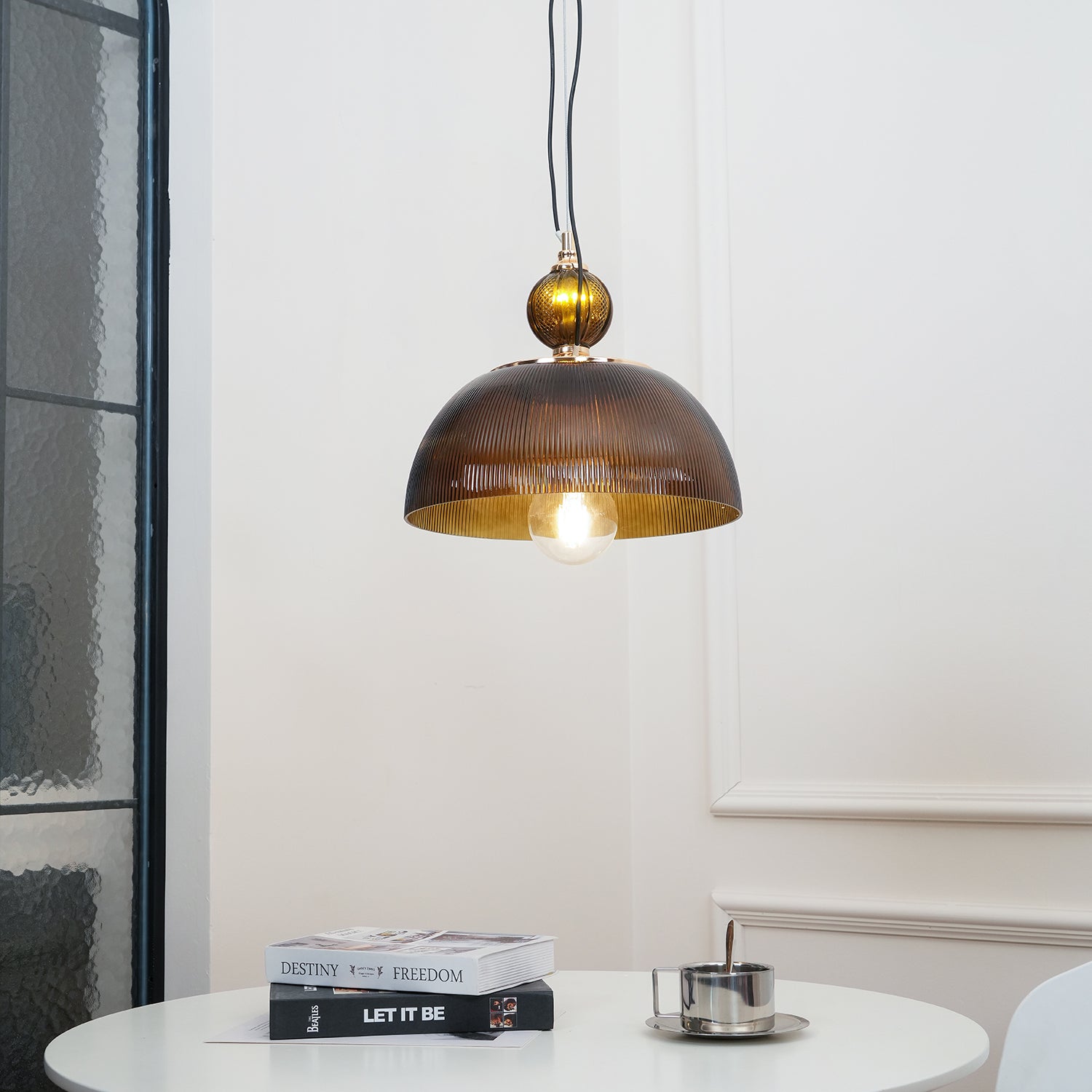 Glass Bowl Pendant Lamp