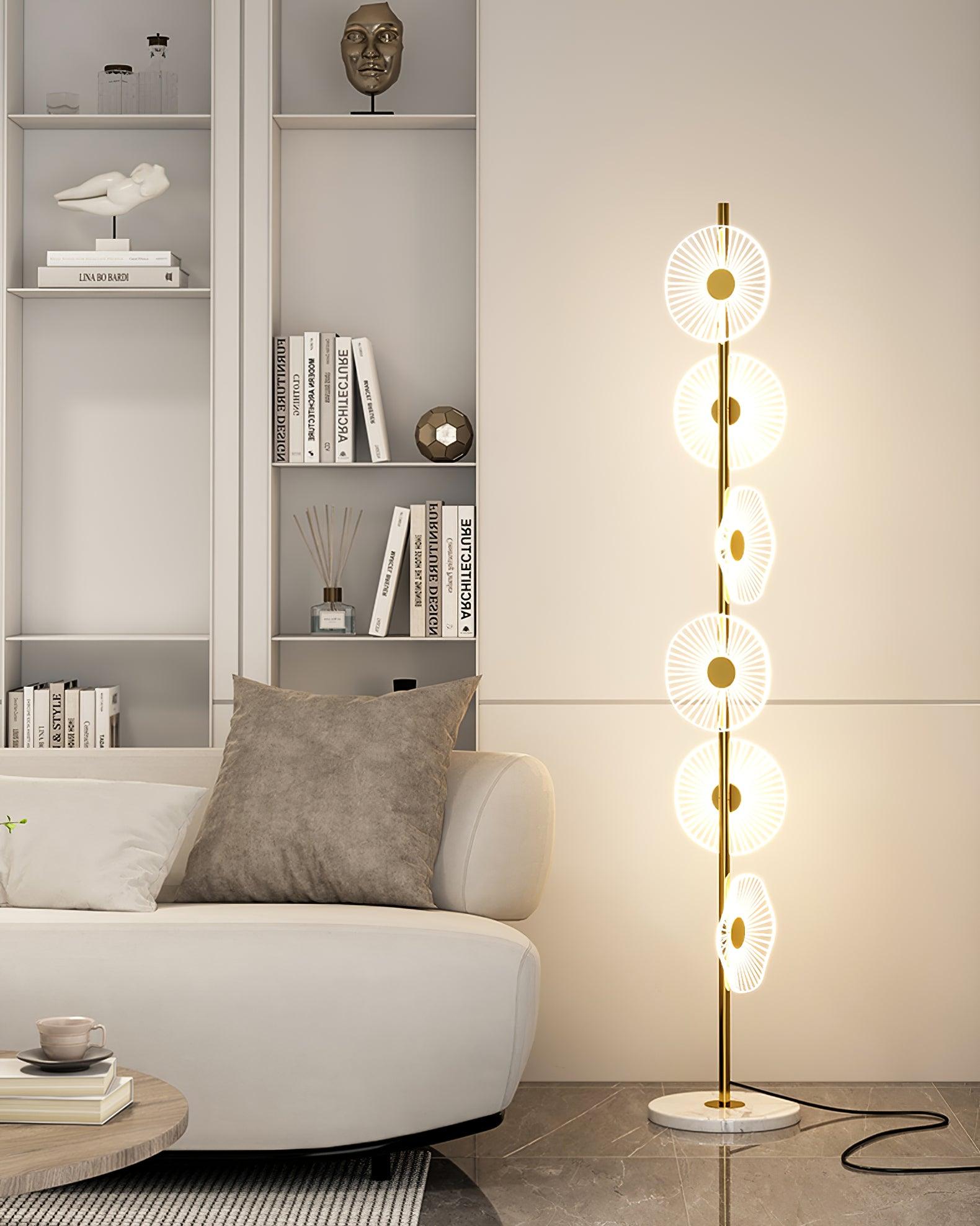 Floating Raindrop Floor Lamp