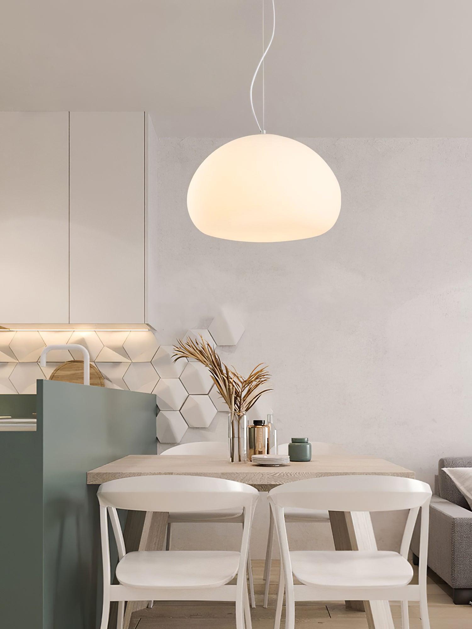 Steamed Bun Pendant Light