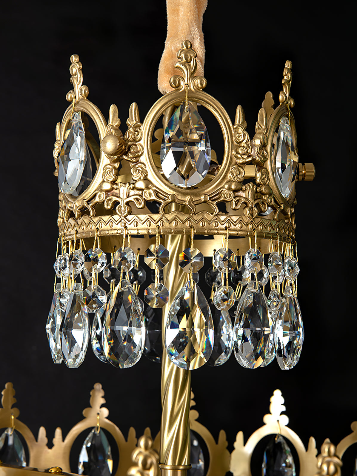 Vintage Crystal Chandelier