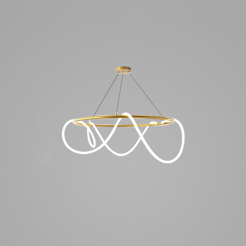 Flexible Linear Curve Chandelier