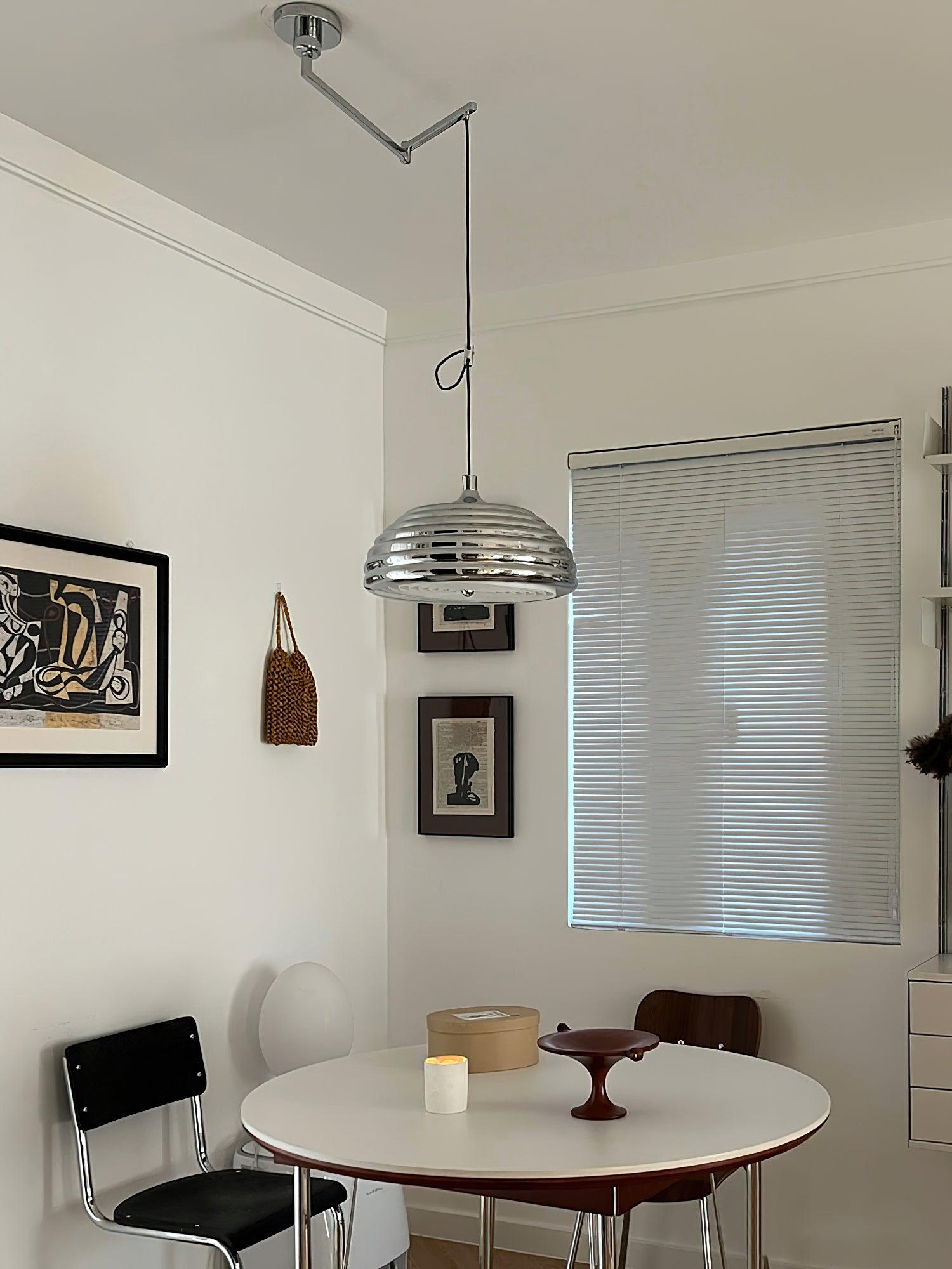 Saturno Chrome Pendant Lamp