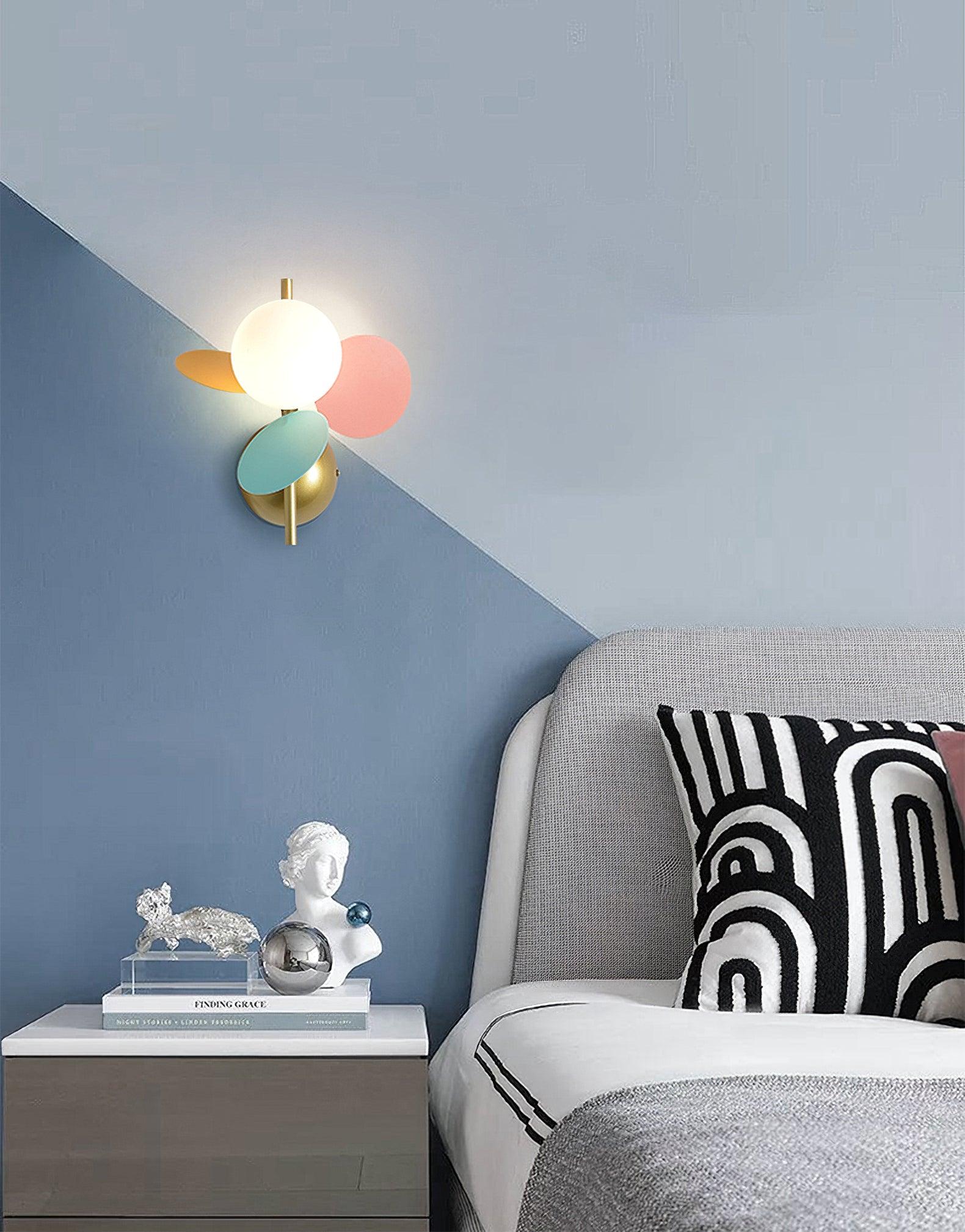 Round Macaron Wall Lamp