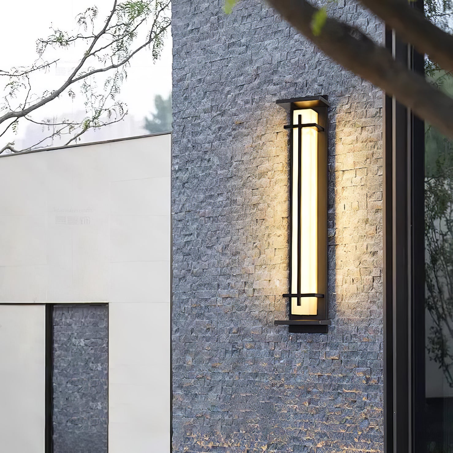 Square Outdoor Wall Light