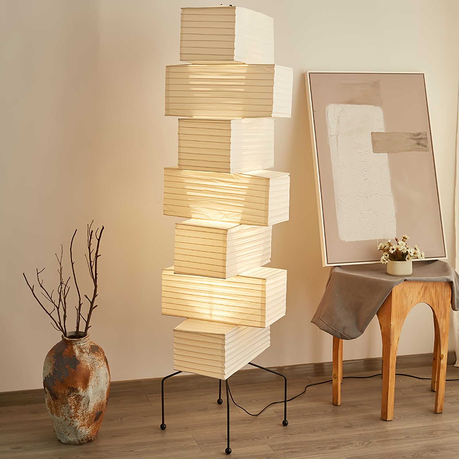 Lana Stacked Floor Lamp