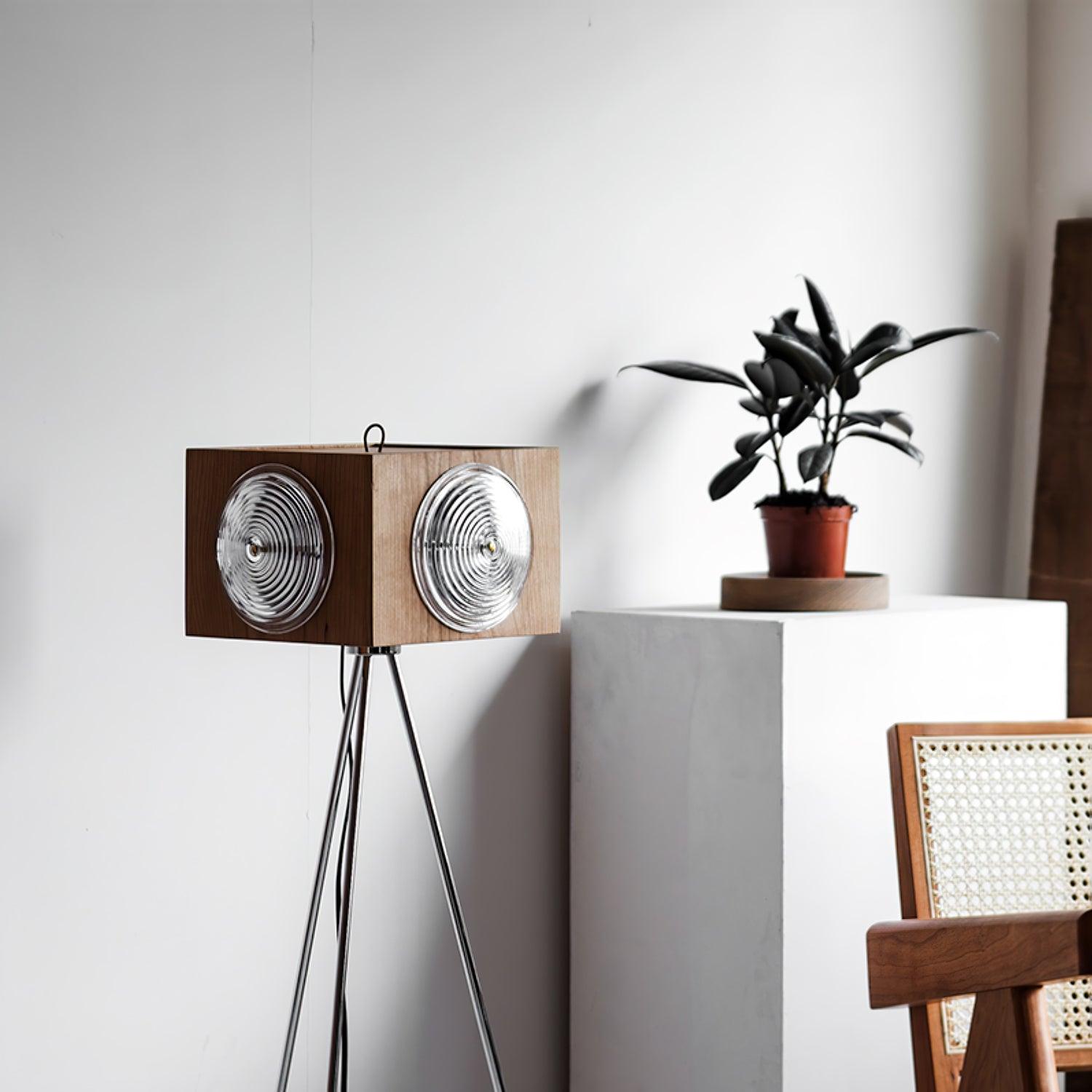 Retro Camera Focus Floor Lamp