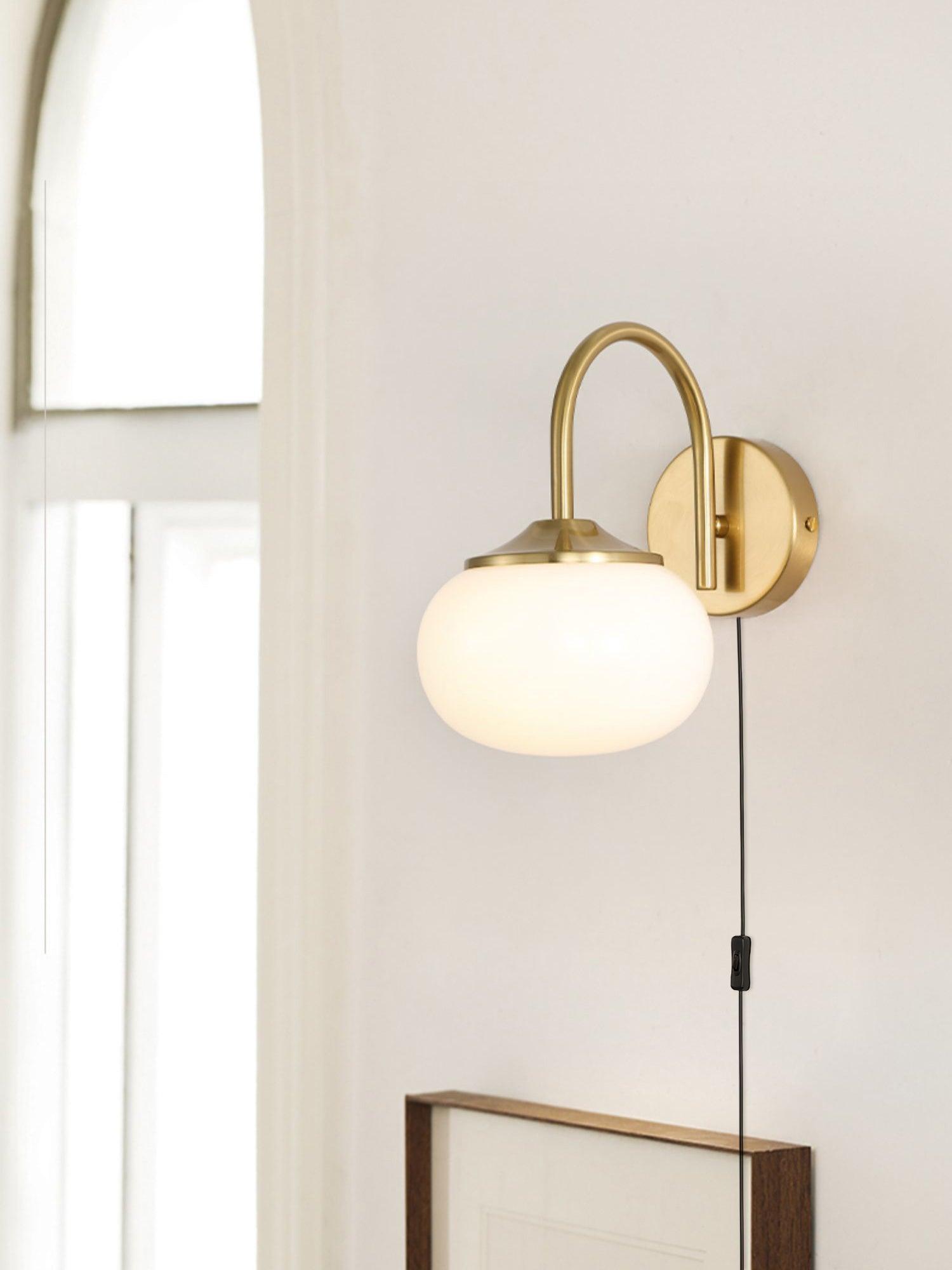 Marshmallow Sconce Plug Version