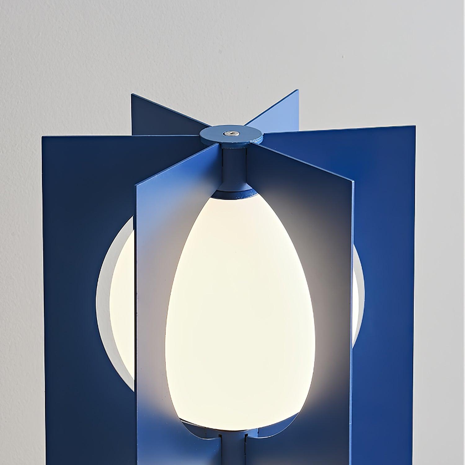 Blue Kleos Floor Lamp