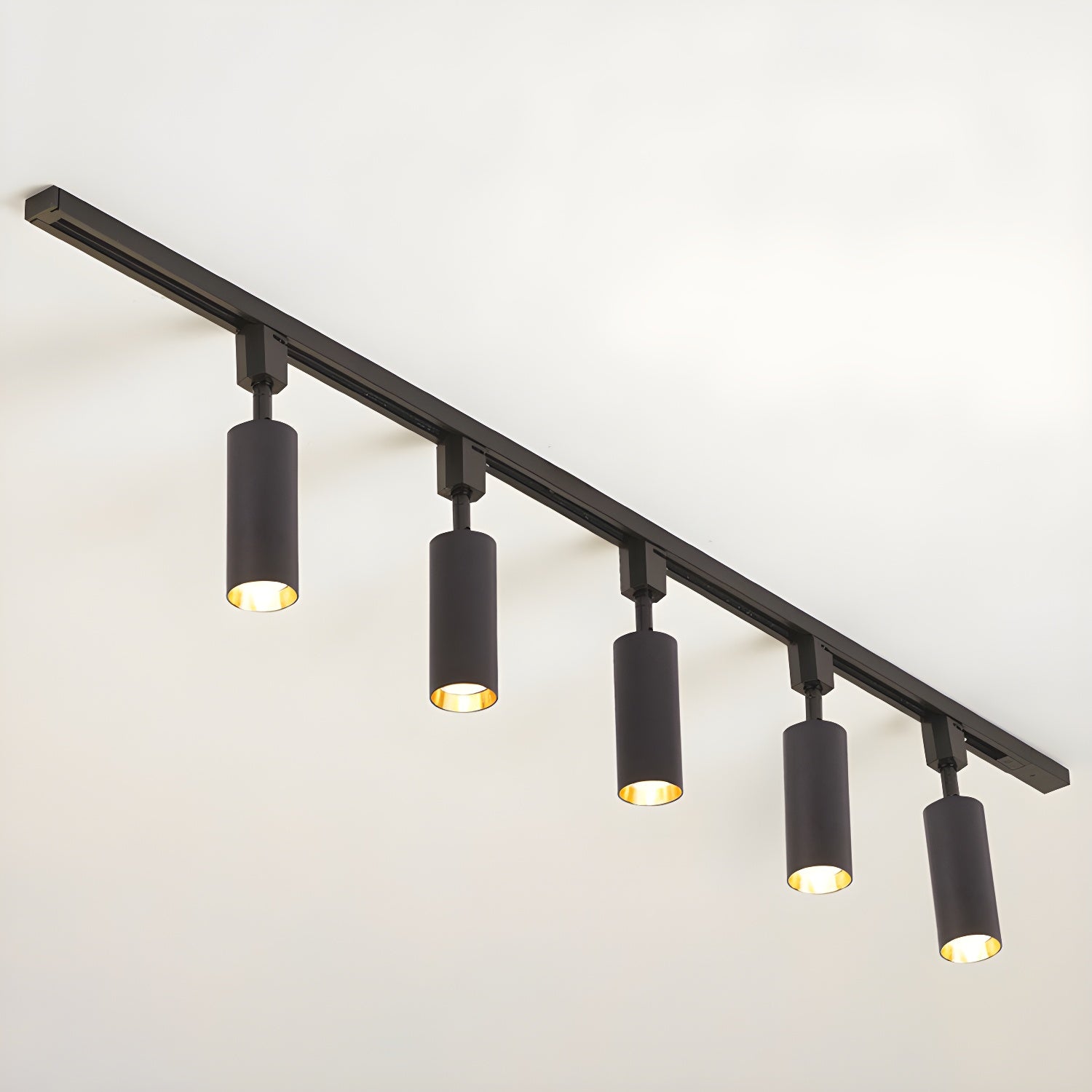 Sleek Cylinder Track Light