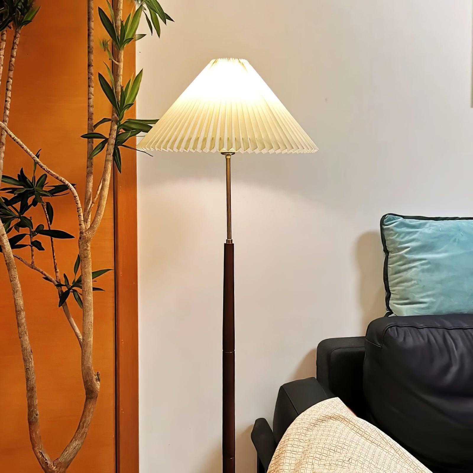 Pleated Floor Lamp