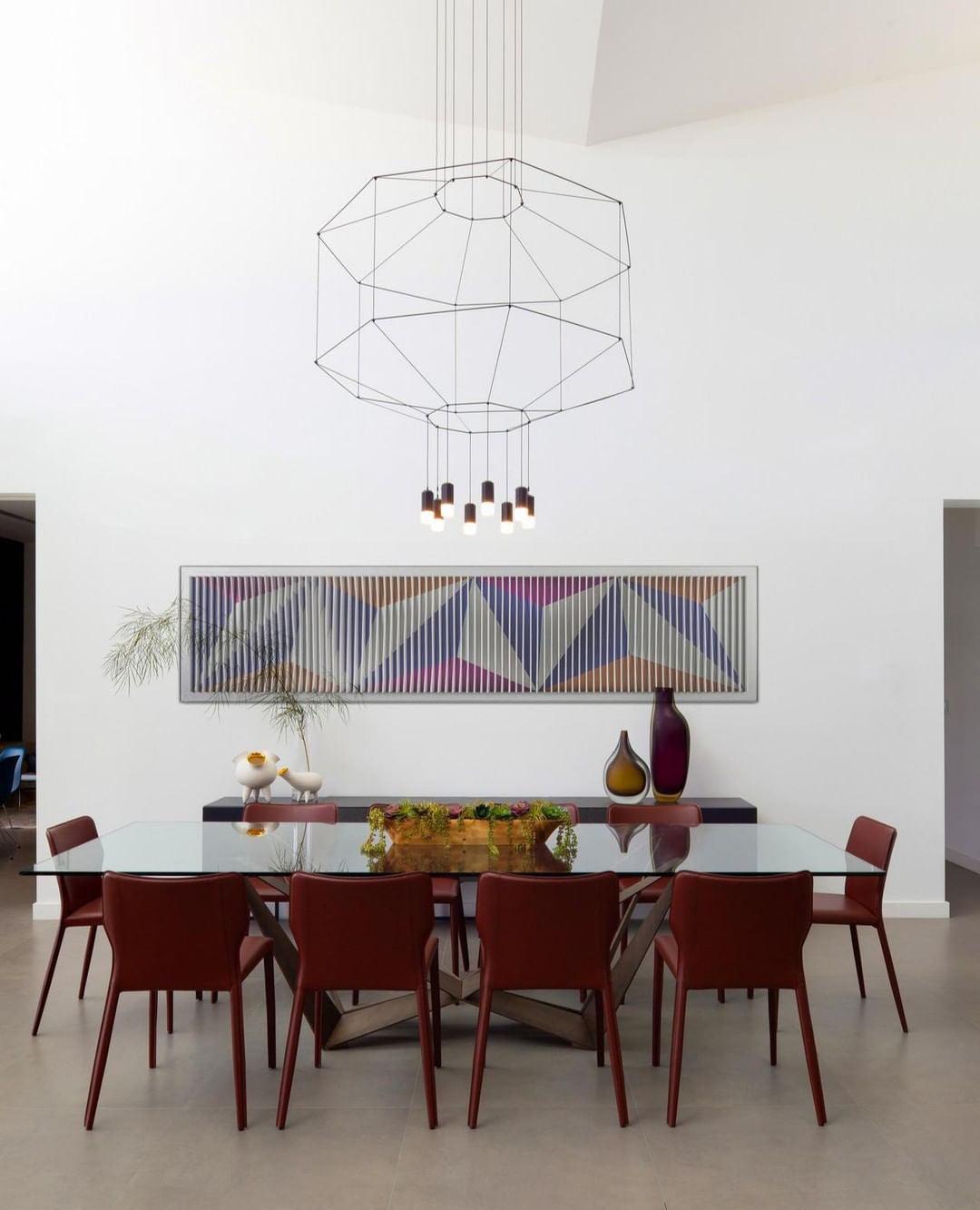 Geometric Lines Pendant Lamp