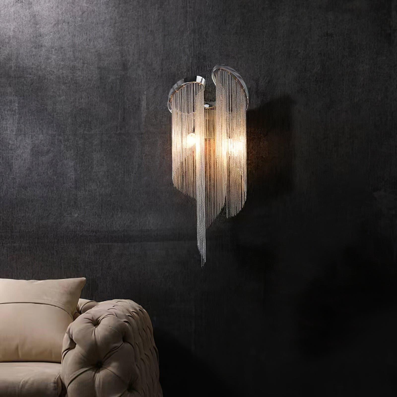 Chain Tassel Wall Lamp