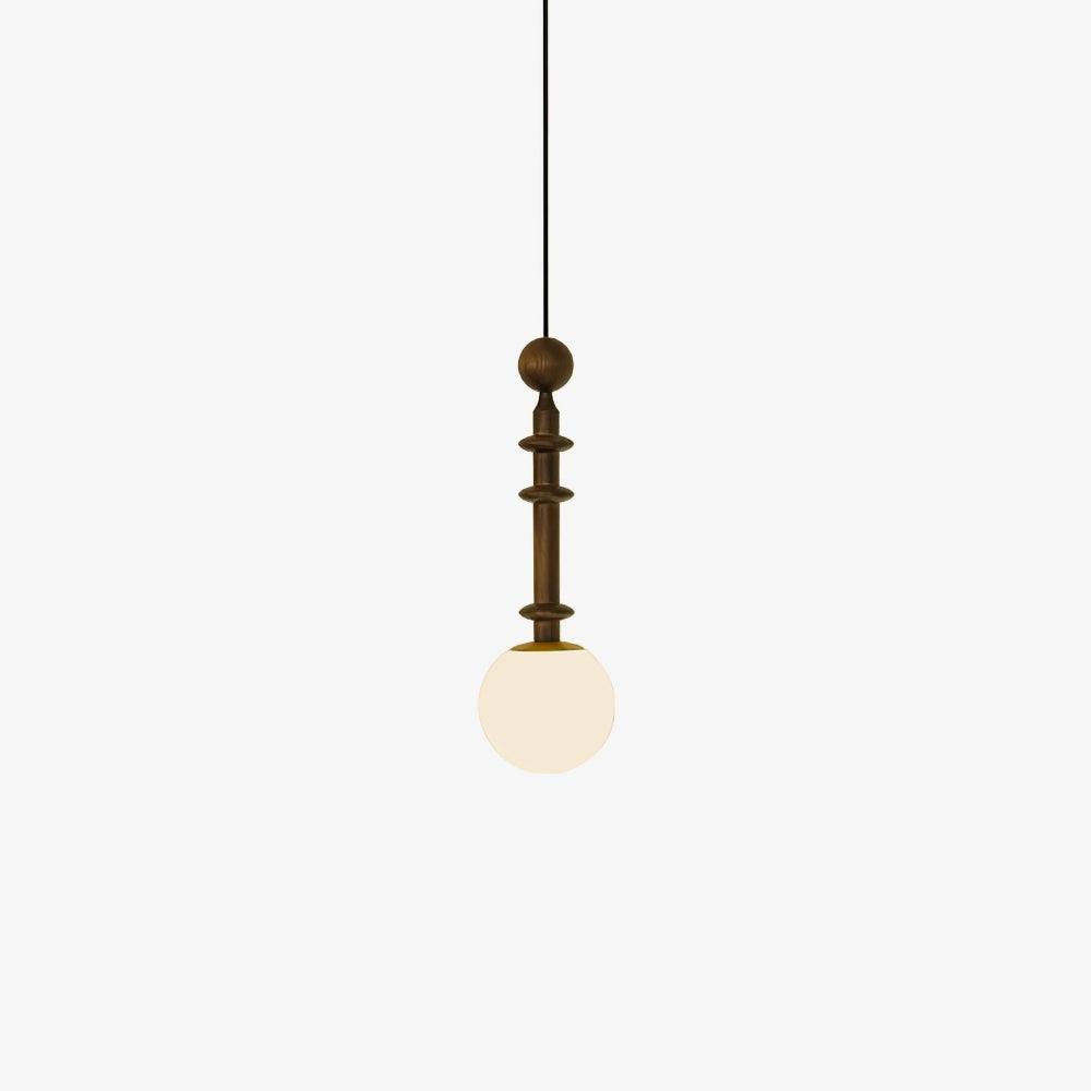 Roman Column Small Pendant Light