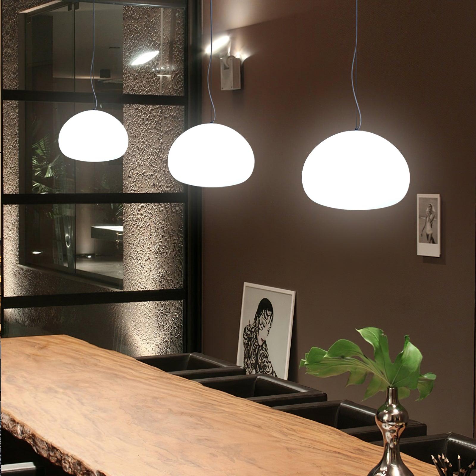 Steamed Bun Pendant Light