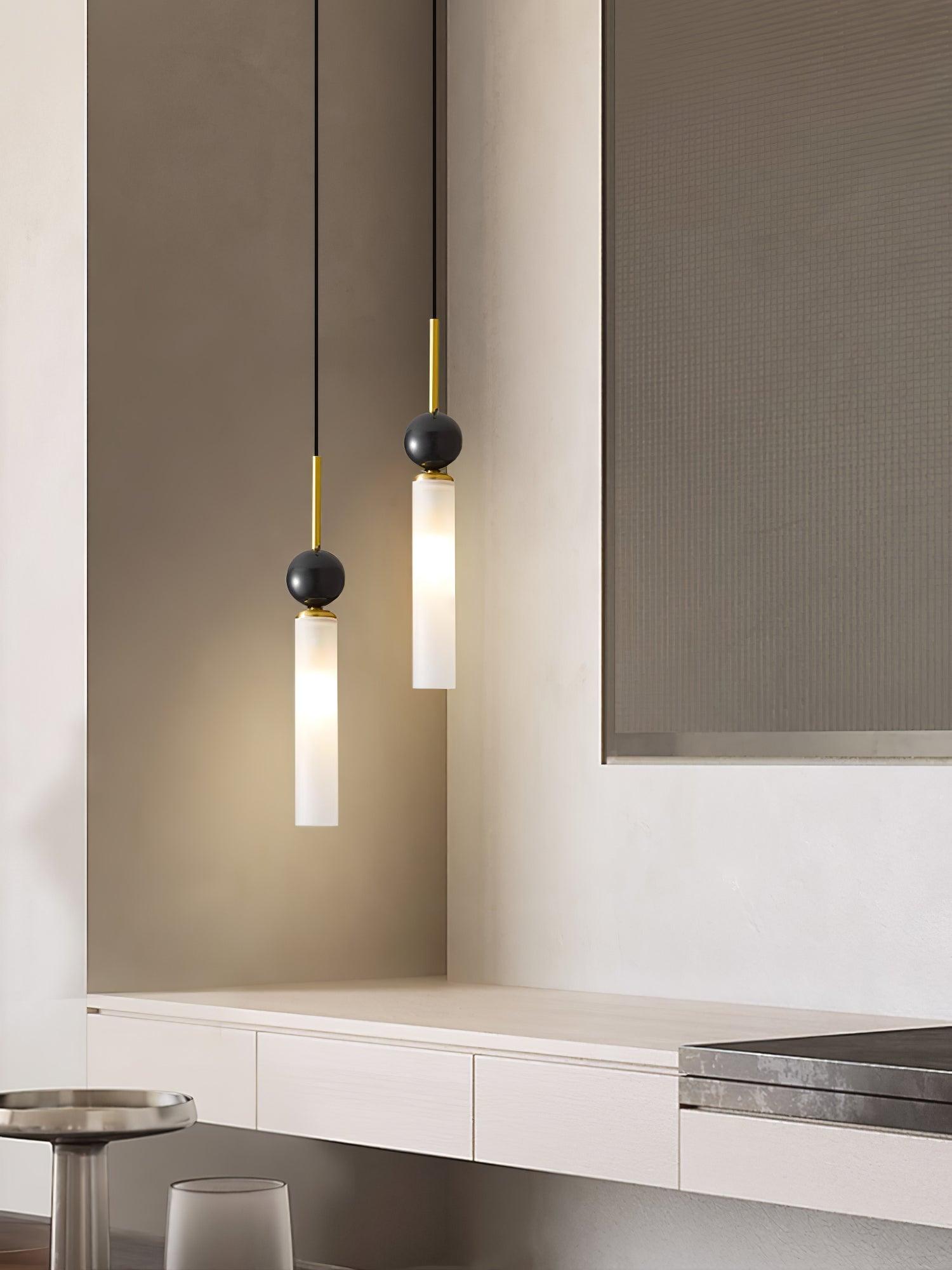 Marble Vertical Pendant Lamp