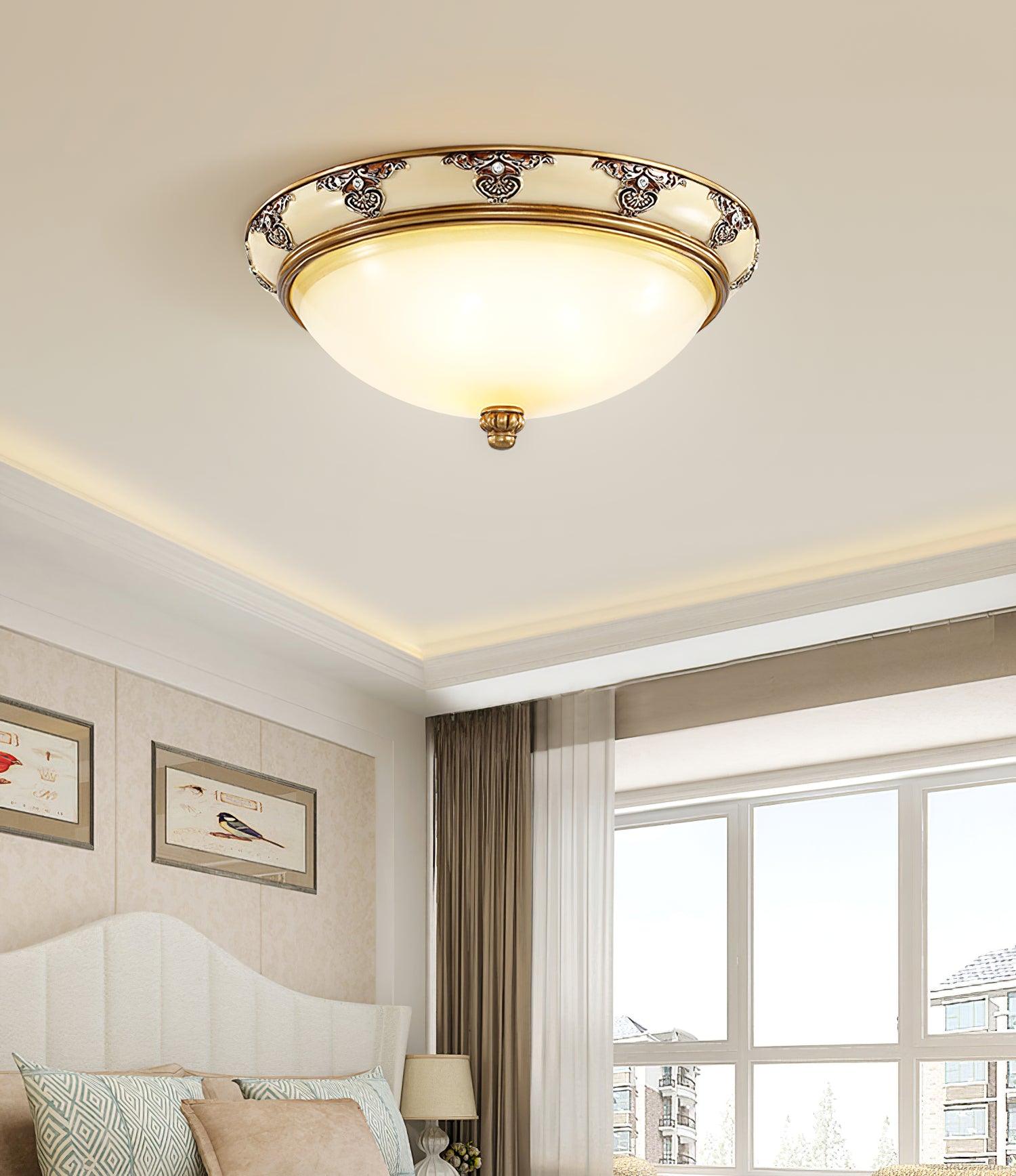 Brahm Flush Ceiling Light