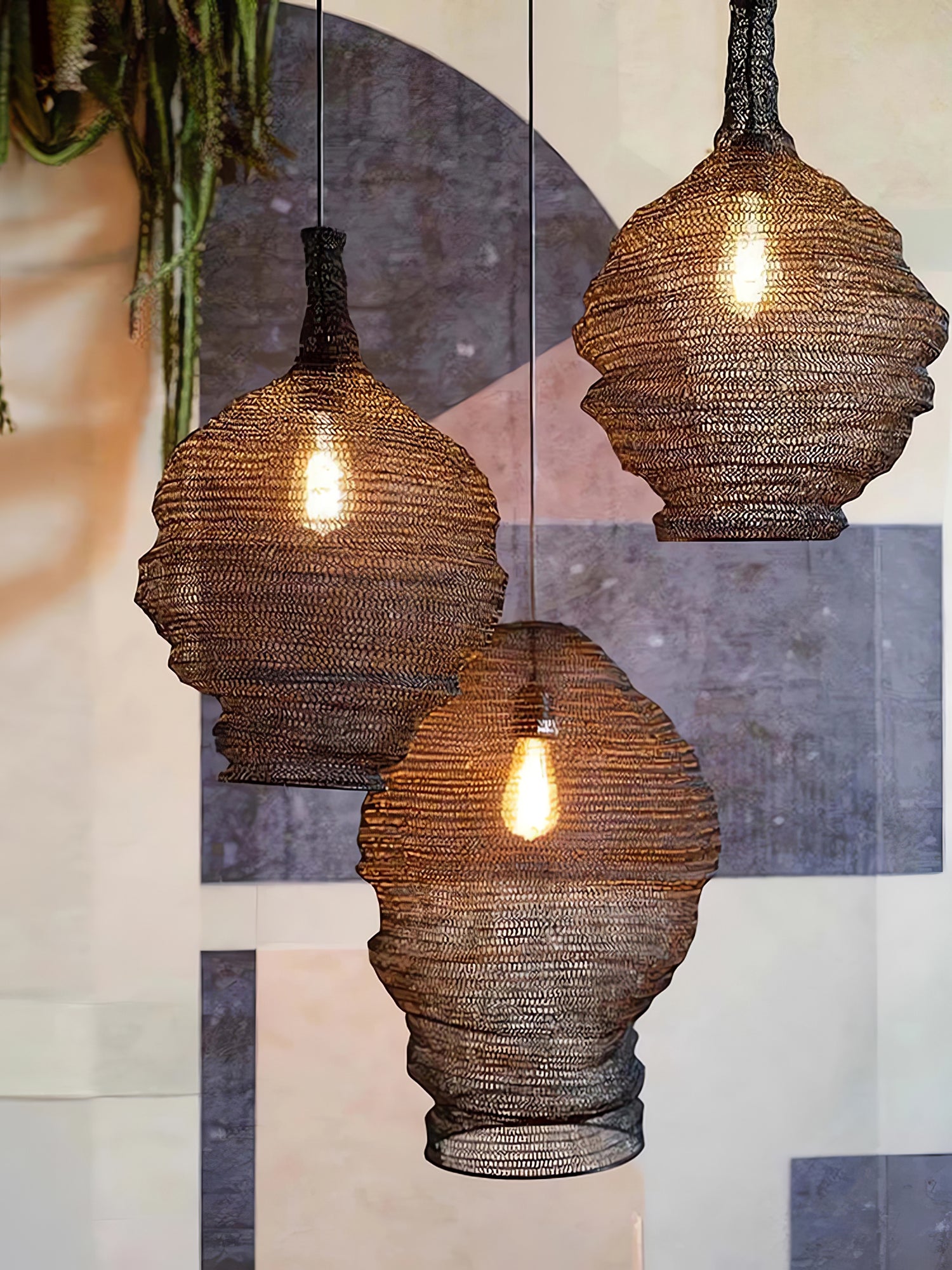 Weaver's Dream Pendant Lamps