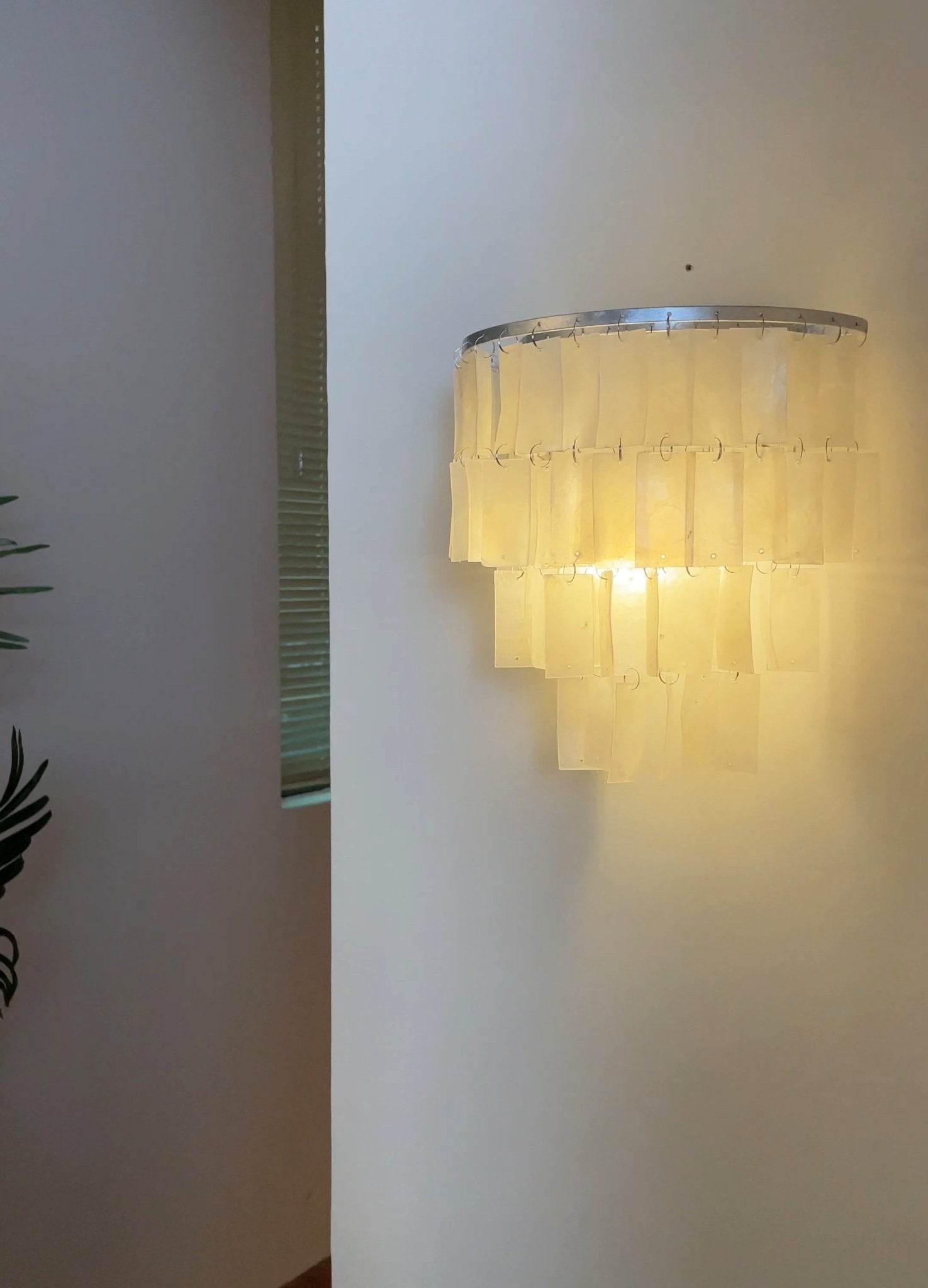 Skye Shell Tiered Wall Lamp