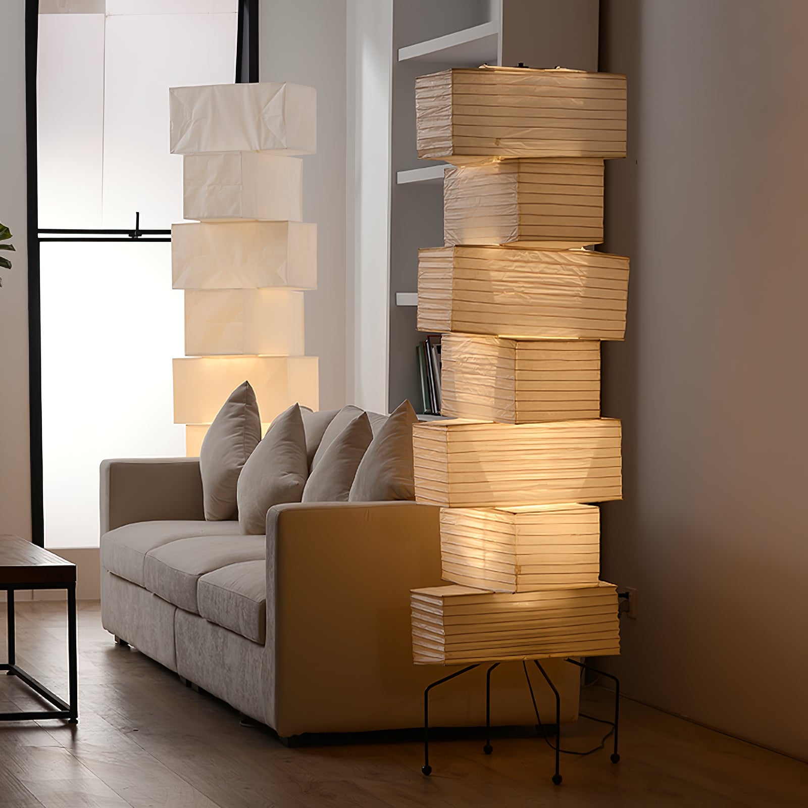 Lana Stacked Floor Lamp