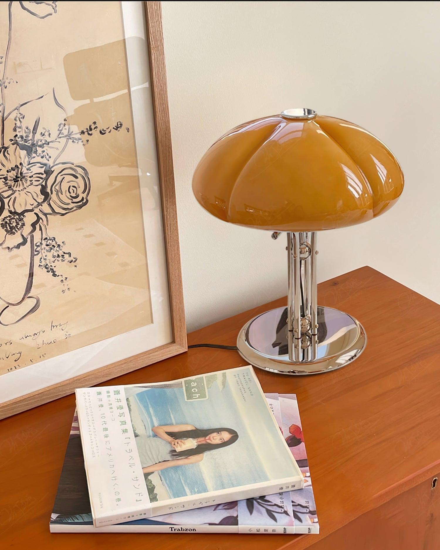 Mushroom Bauhaus Table Lamp