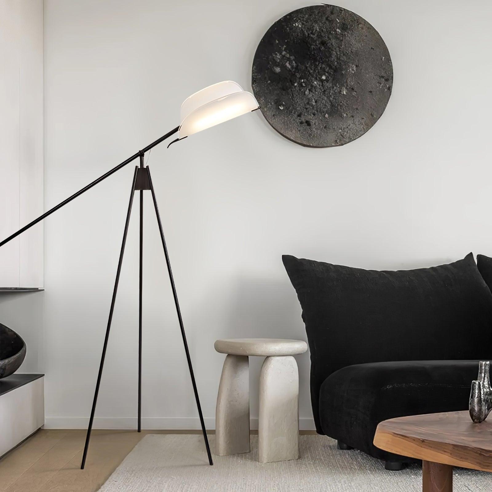 Heart Wing Tripod Floor Lamp