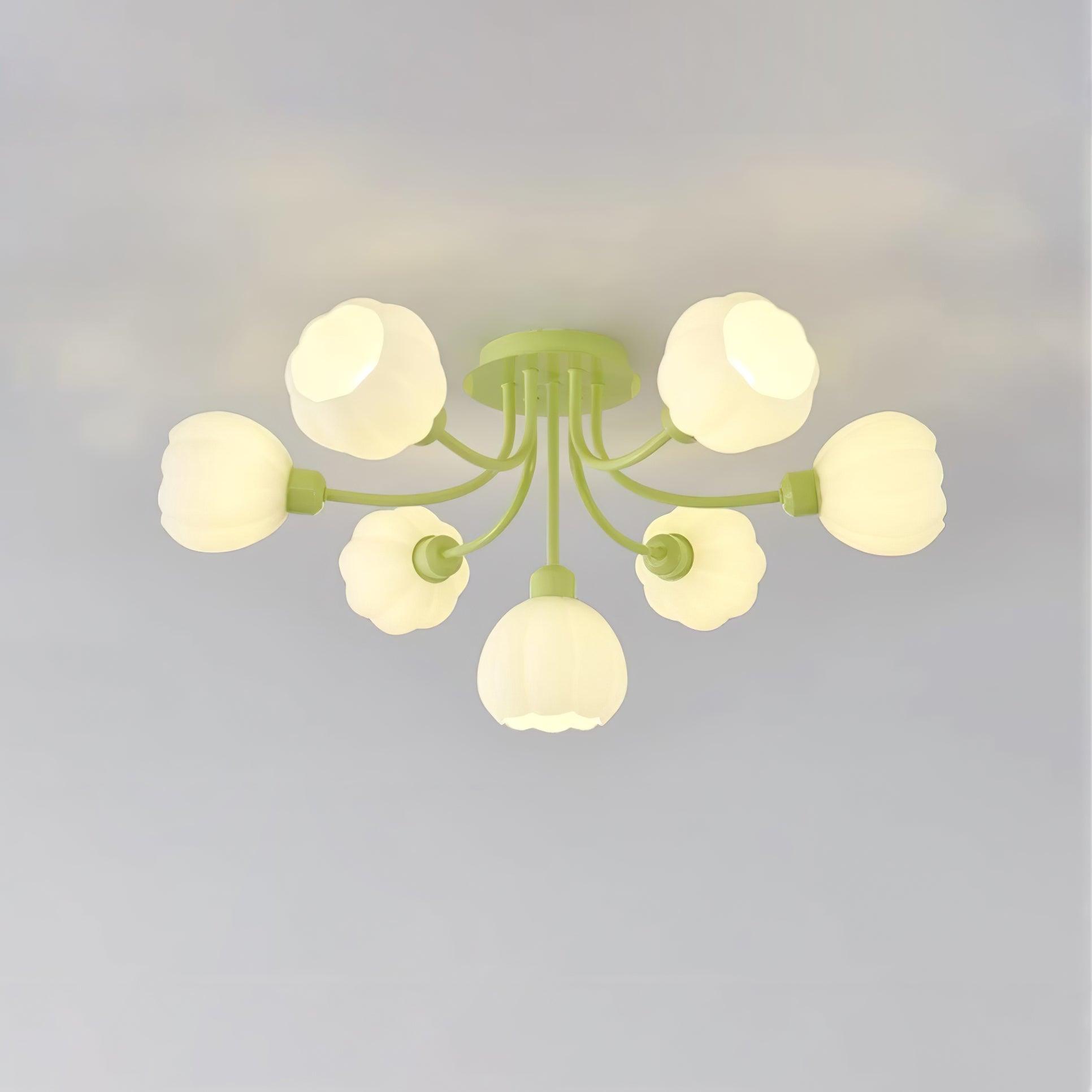 Pumpkin Matcha Ceiling Lamp