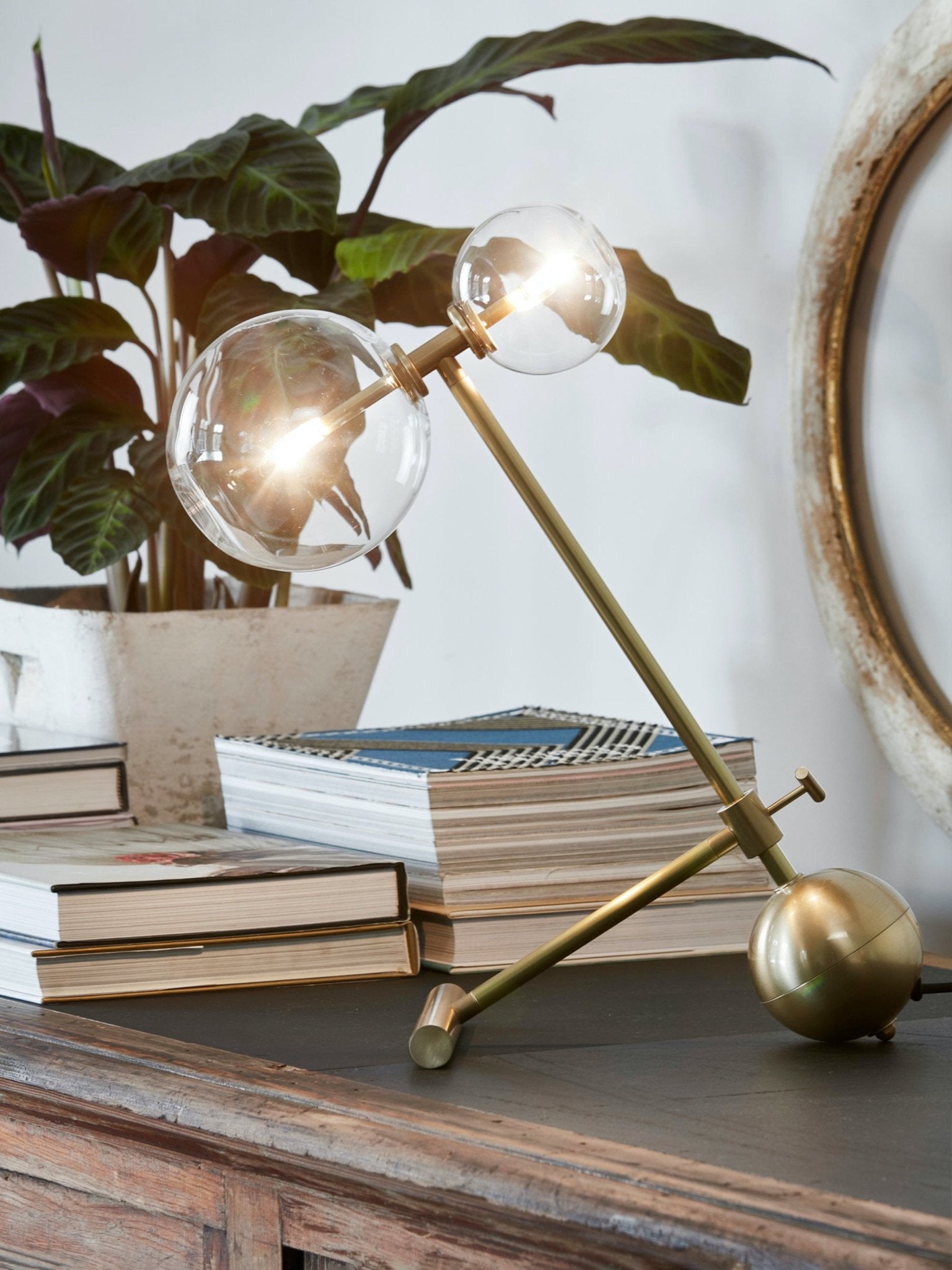 Gold Pearl Table Lamp