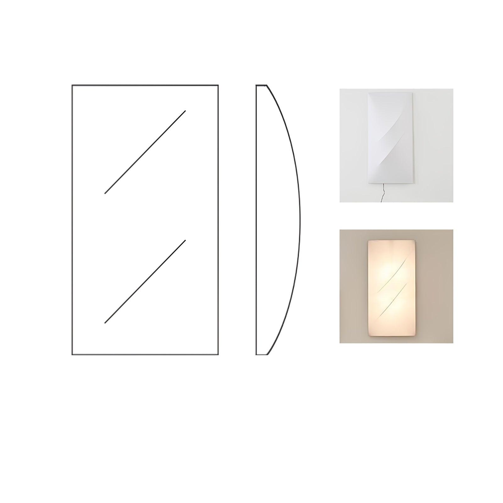 Geometric Series Wall Sconce