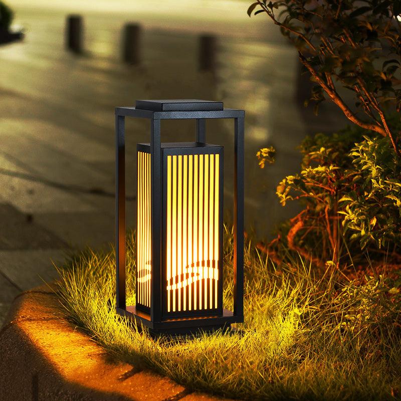 Square Cage Outdoor Light