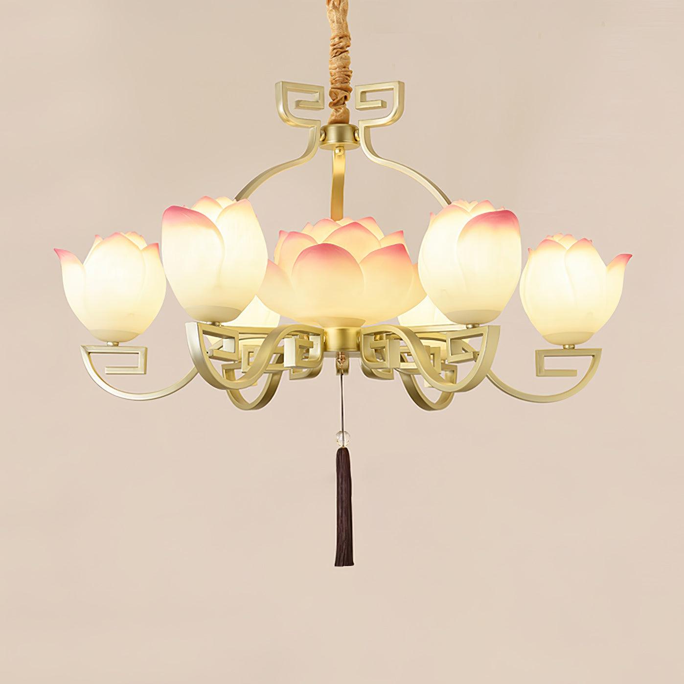 Lotus Bloom Chandelier