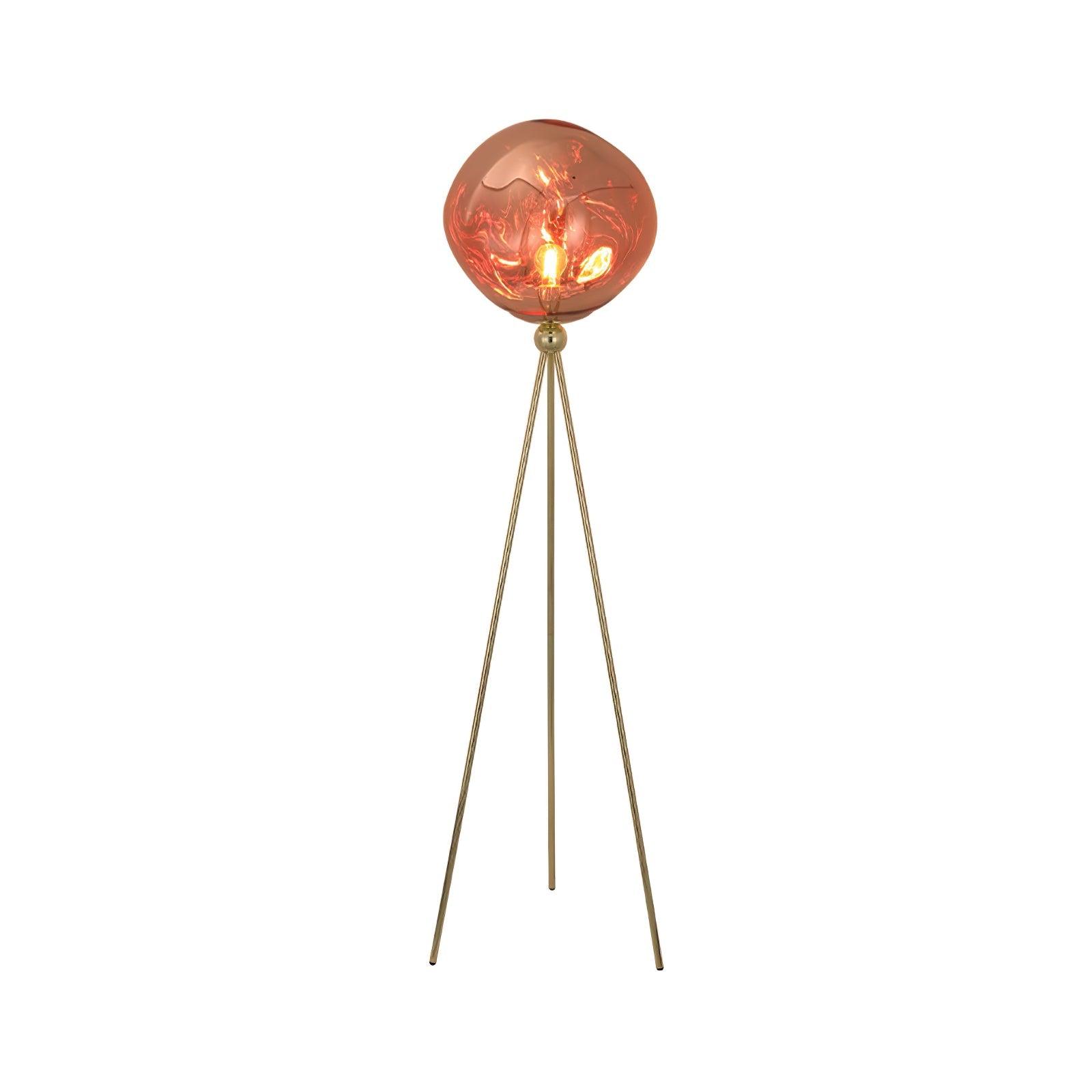 Lava Tripod Rock Floor Lamp