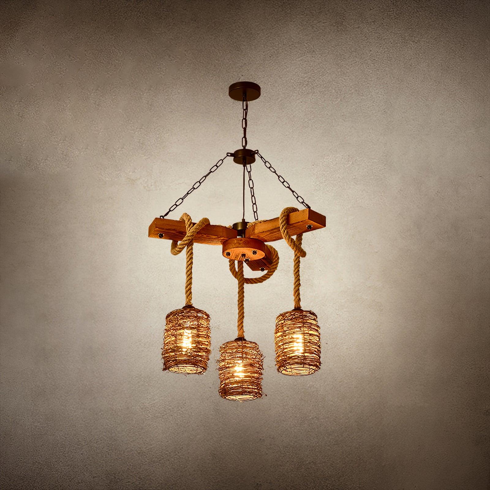 Vintage Farmhouse Chandelier