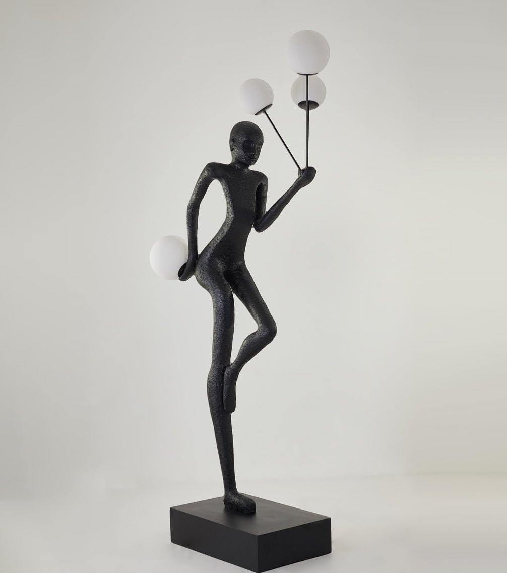 Juggling Sculptor Floor Lamp