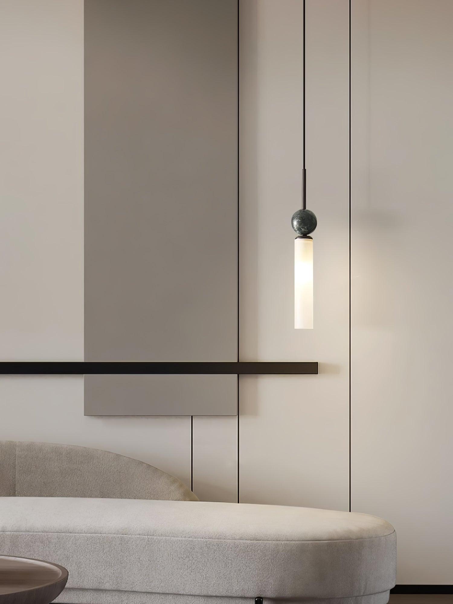 Marble Vertical Pendant Lamp