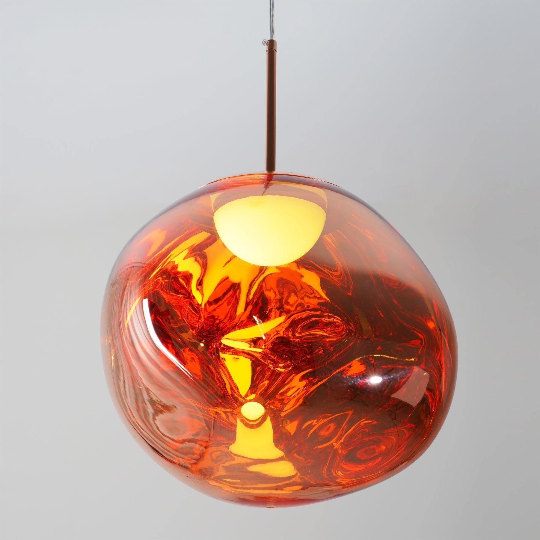 Multi Lava Round Pendant Lamp