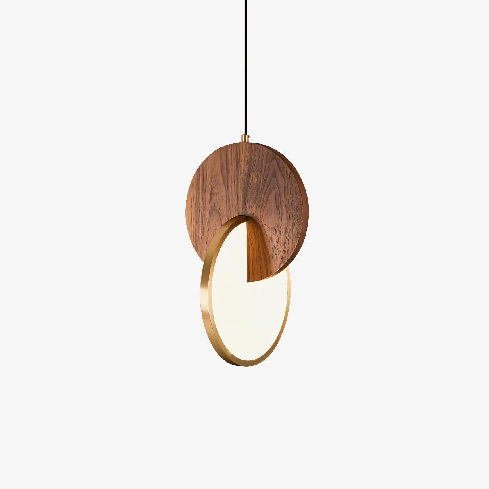 Double Disk Pendant Lamp