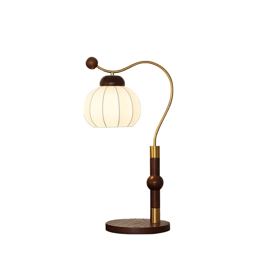 Silk Globe Table Lamp