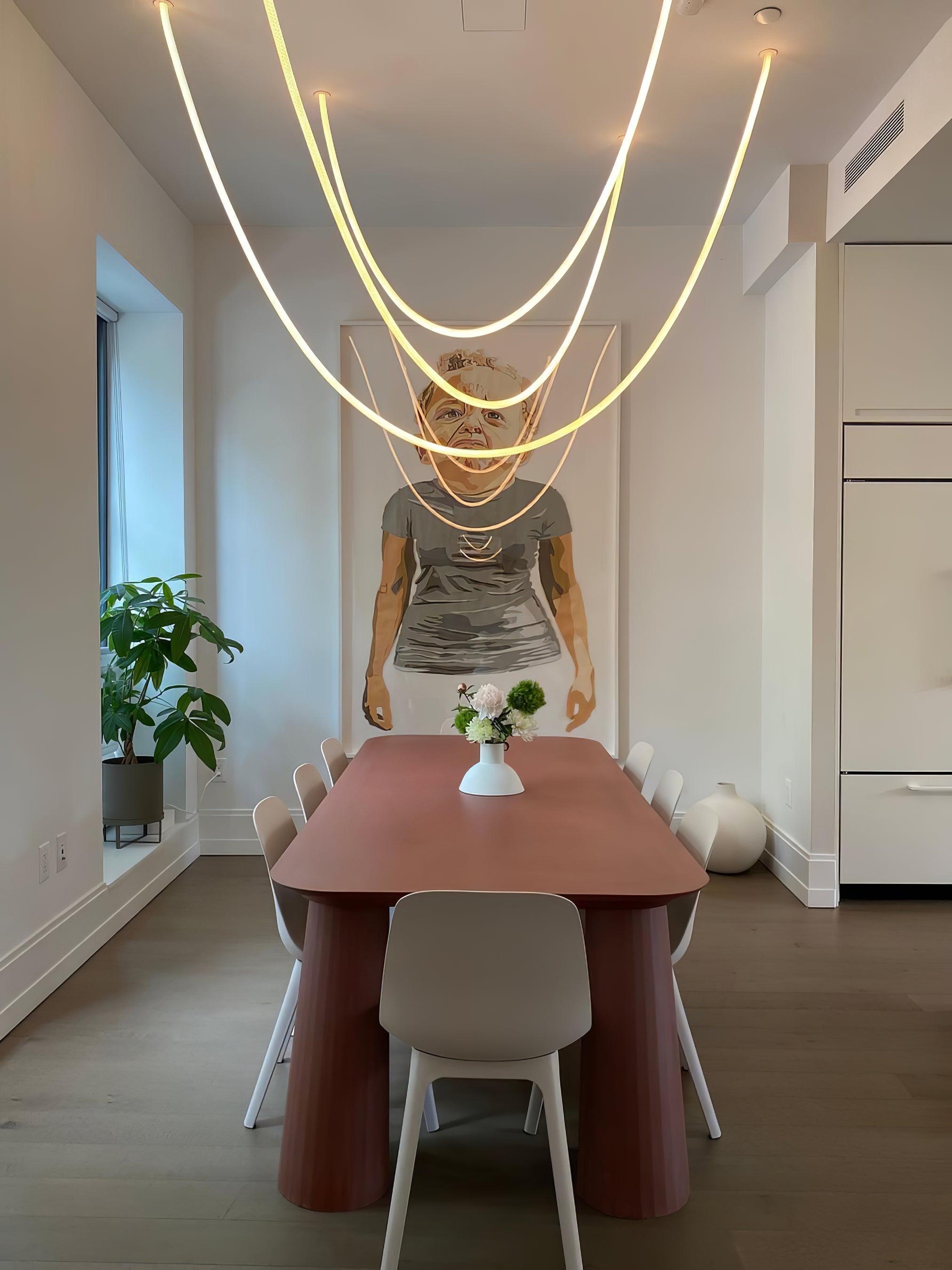 Flexible Curve Pendant Lamp