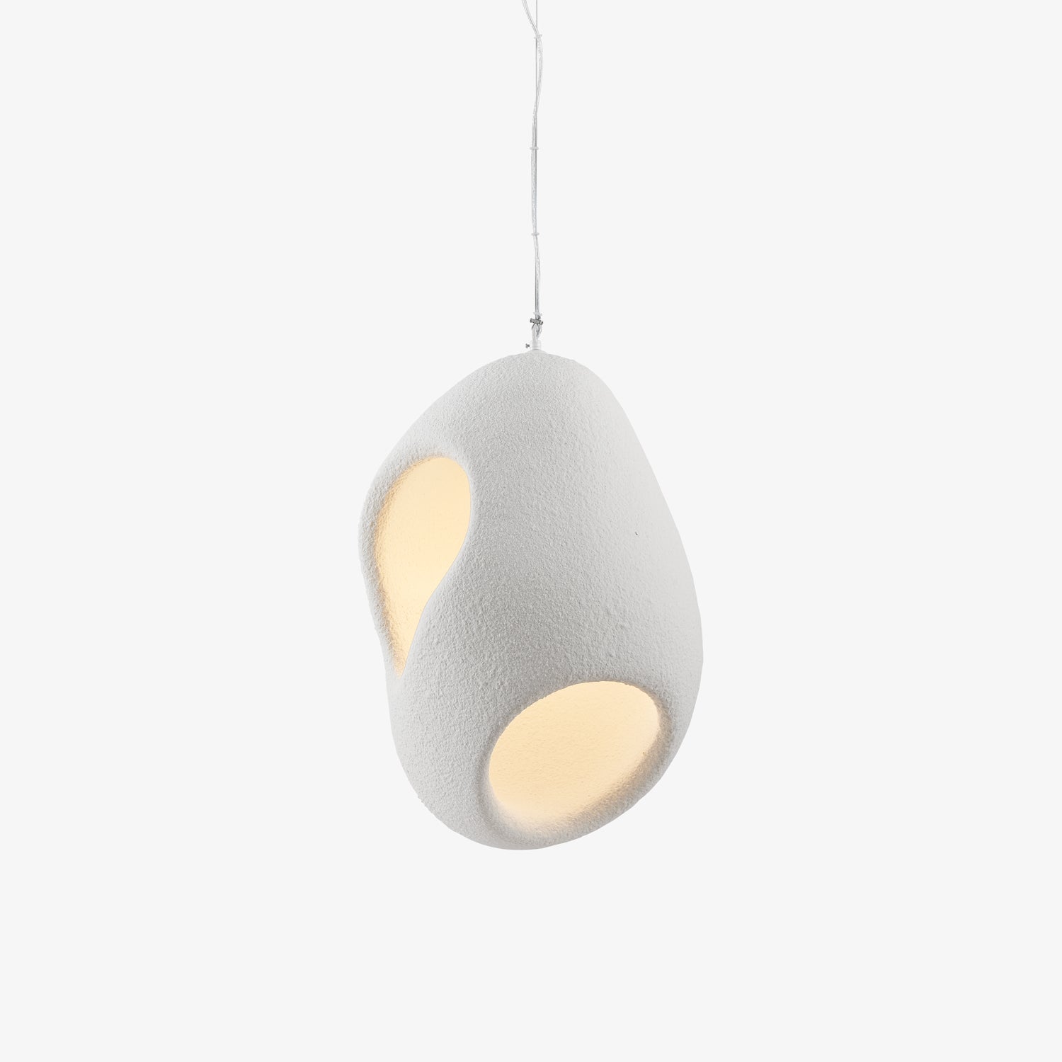 Sculptural Japandi Pendant Lamp