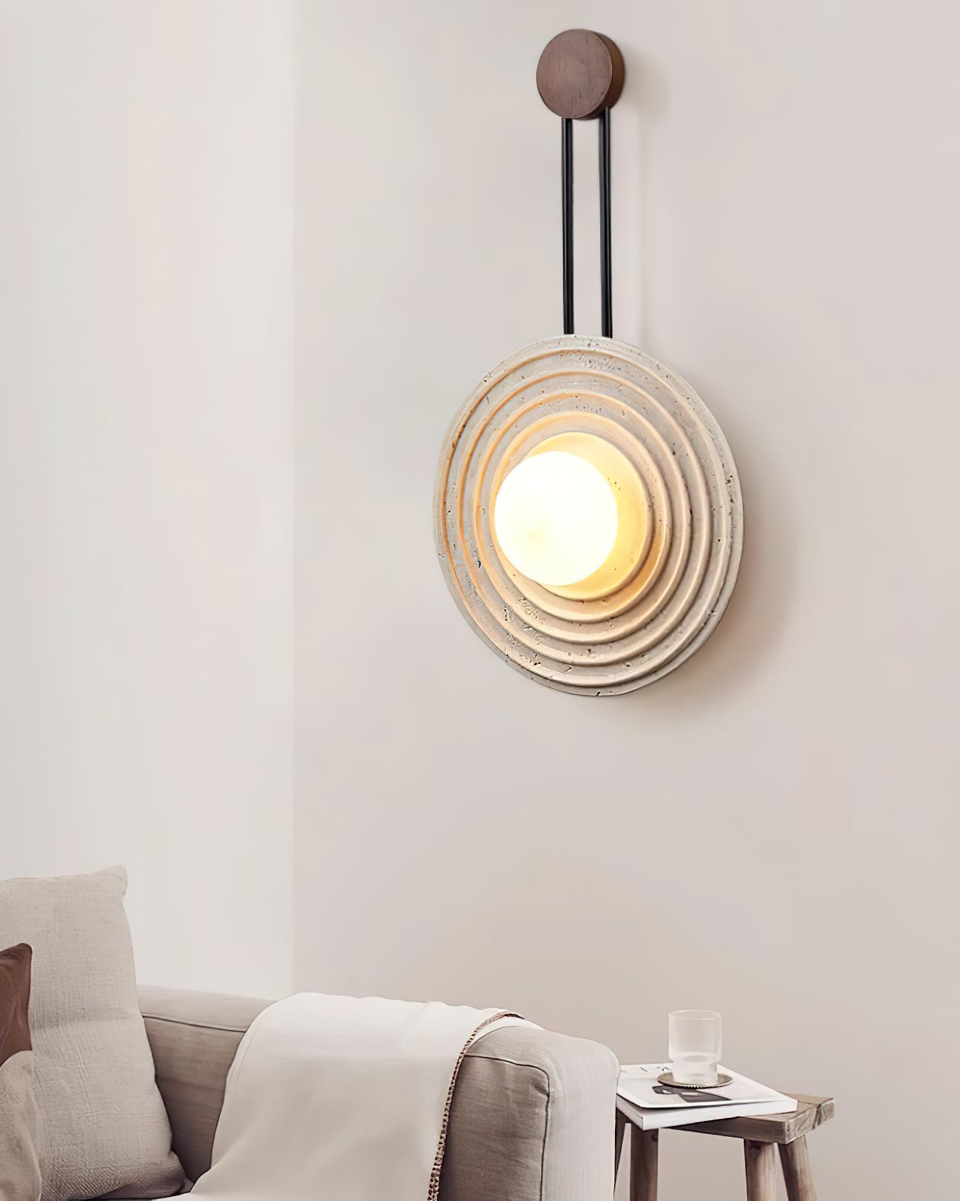 Growth Ring Wall Lamp