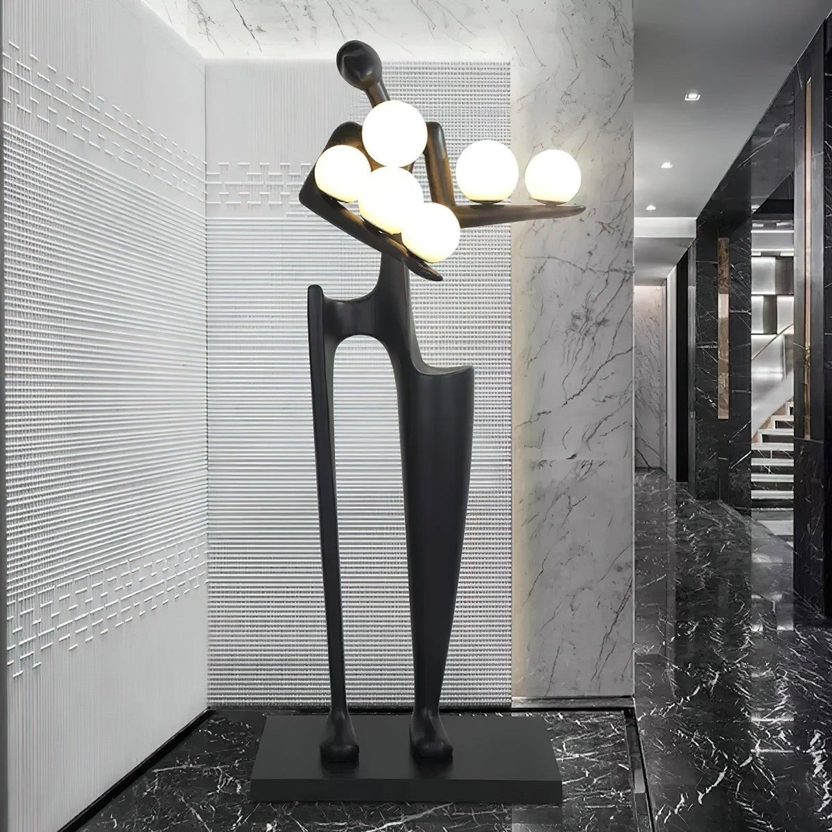 Guardian Sculpture Floor Lamp