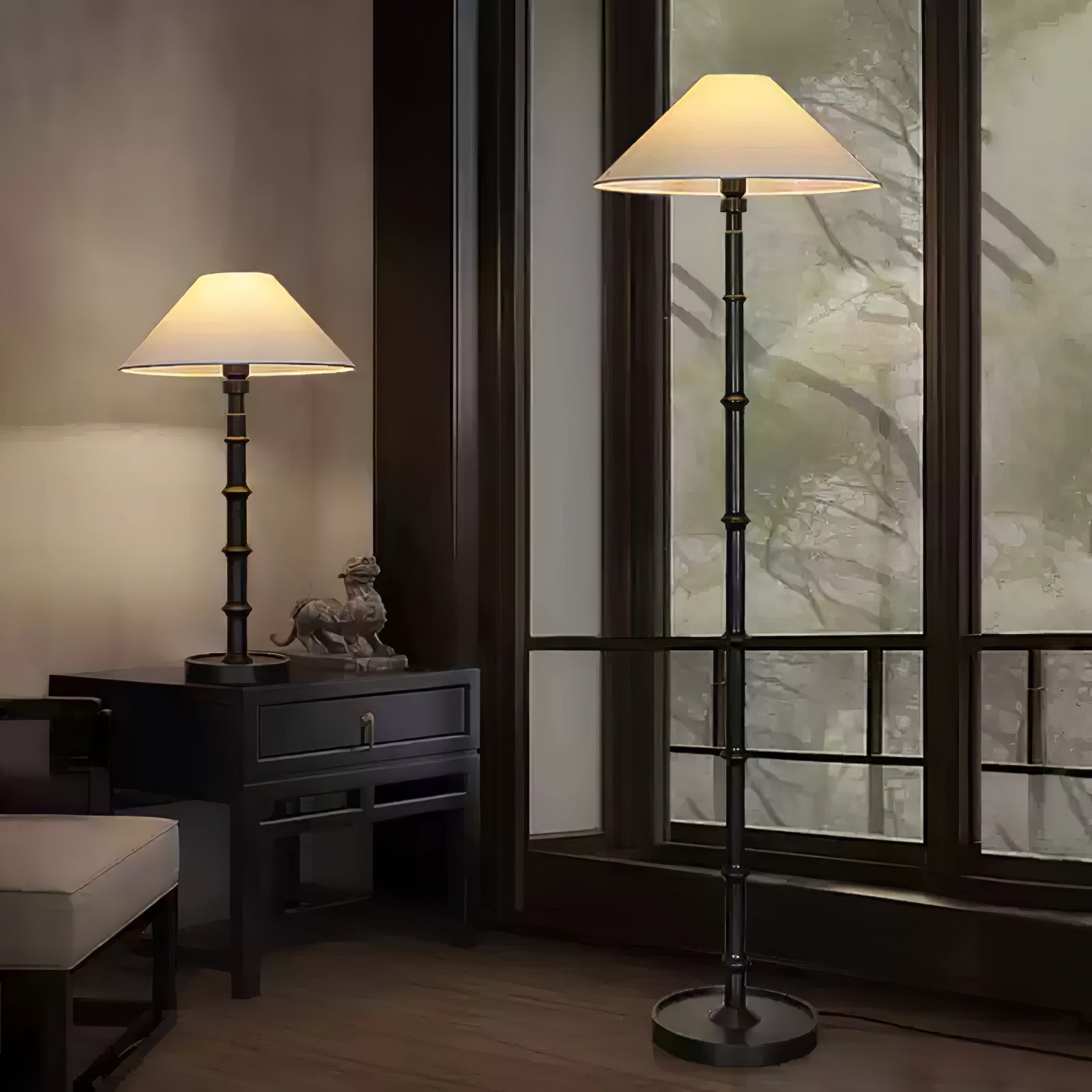 Bamboo Knot Floor Lamp